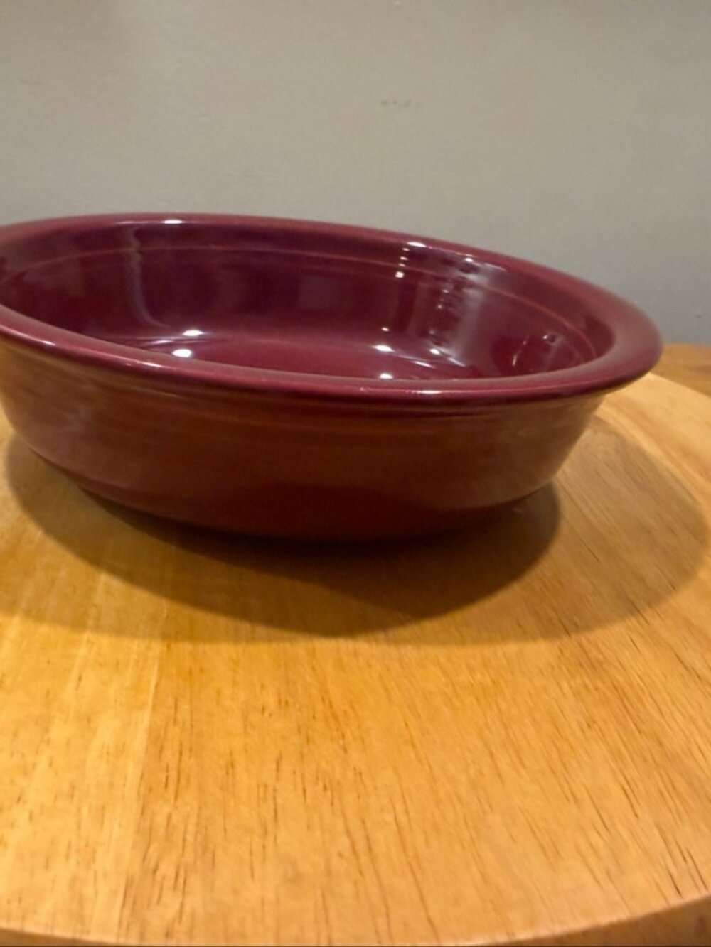 Fiesta Cereal Bowl Cinnabar 6 7/8" Retired Color